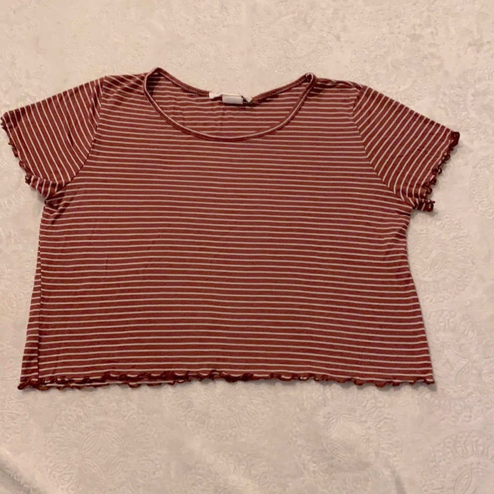 💛2 for $16💛 Caution to the wind cotton crop top